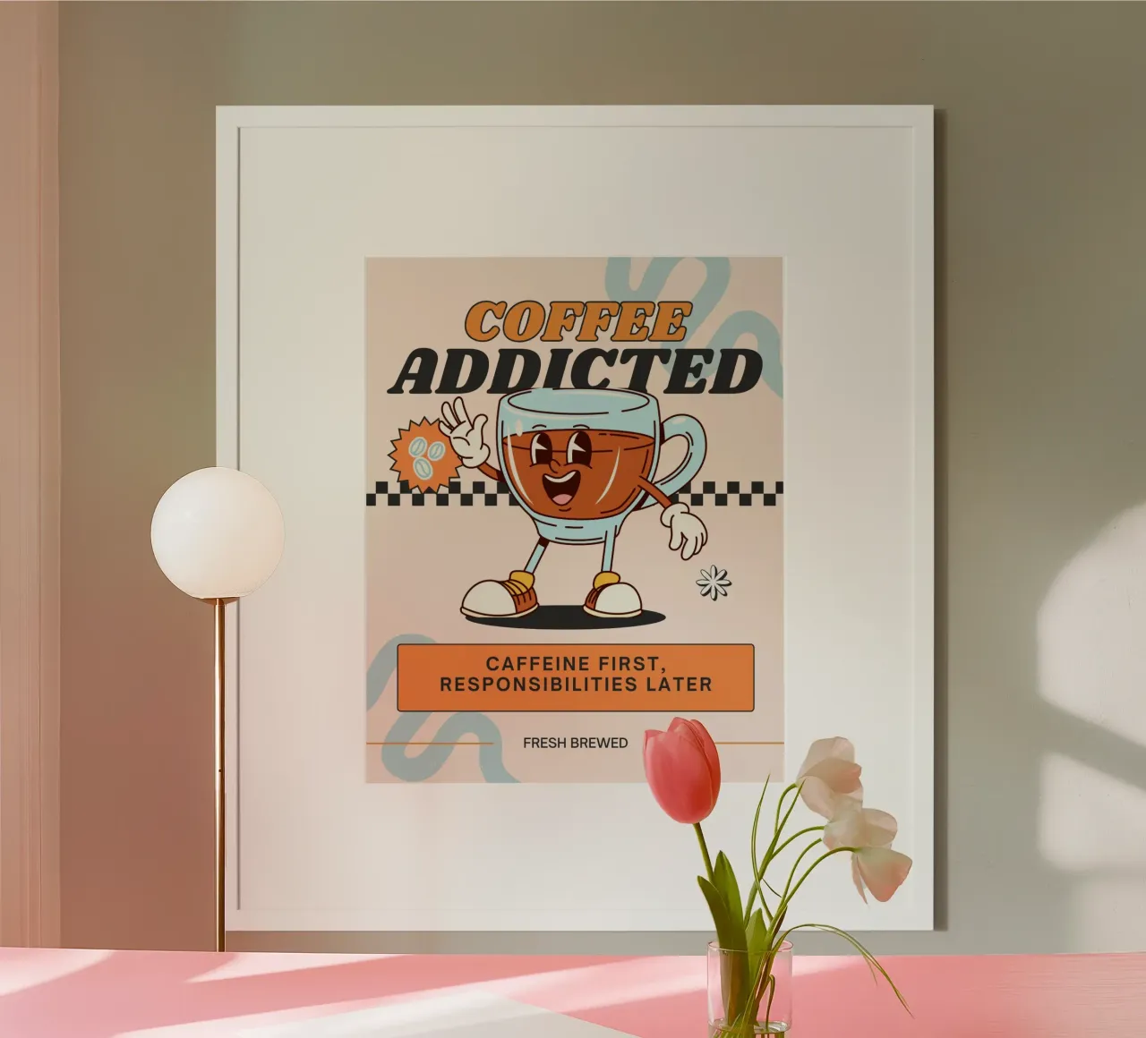 COFFEE ADDICTED poster da COFFEE CLUB