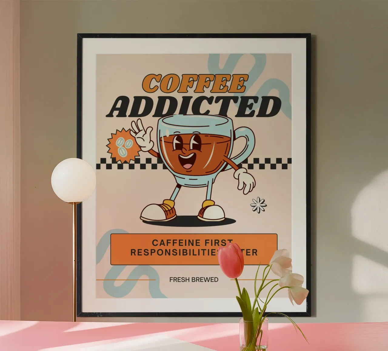 COFFEE ADDICTED poster da COFFEE CLUB