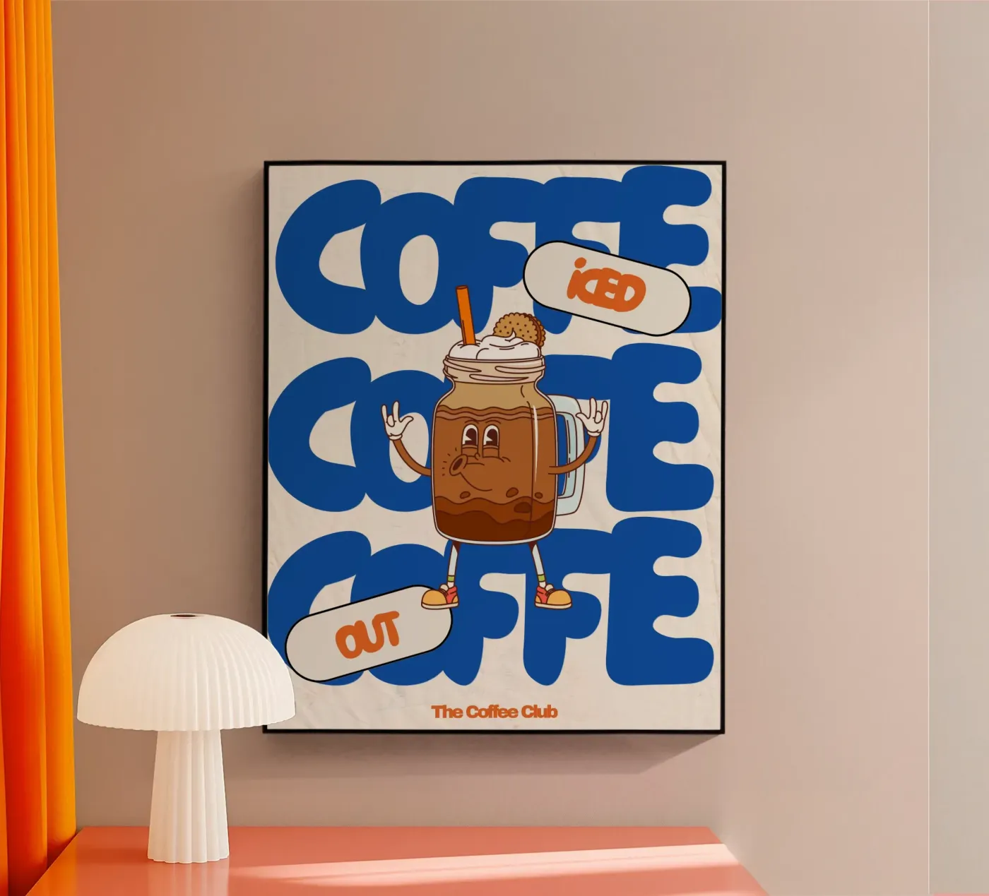 ICED COFFEE plexiglas de COFFEE CLUB