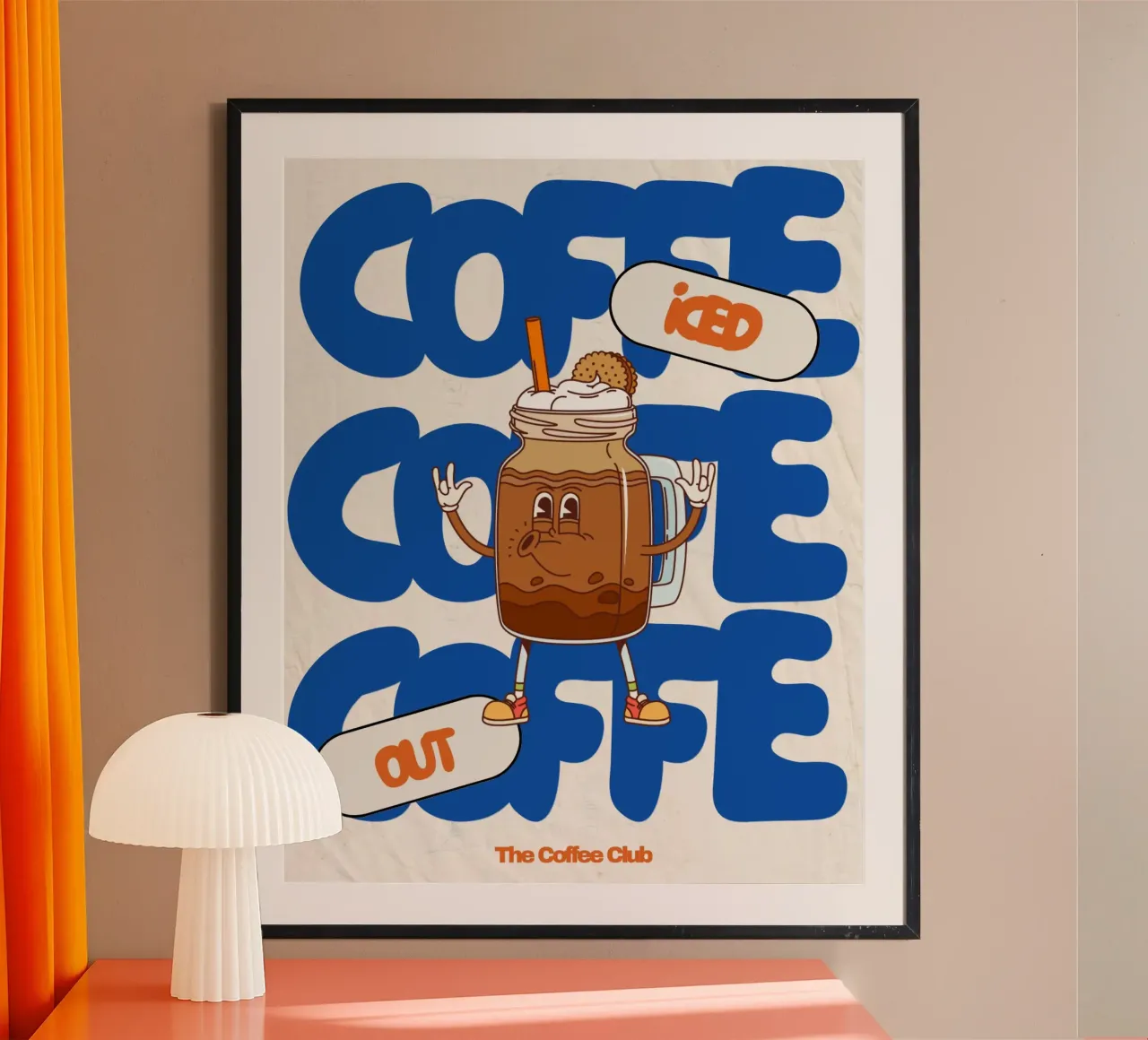 ICED COFFEE poster da COFFEE CLUB