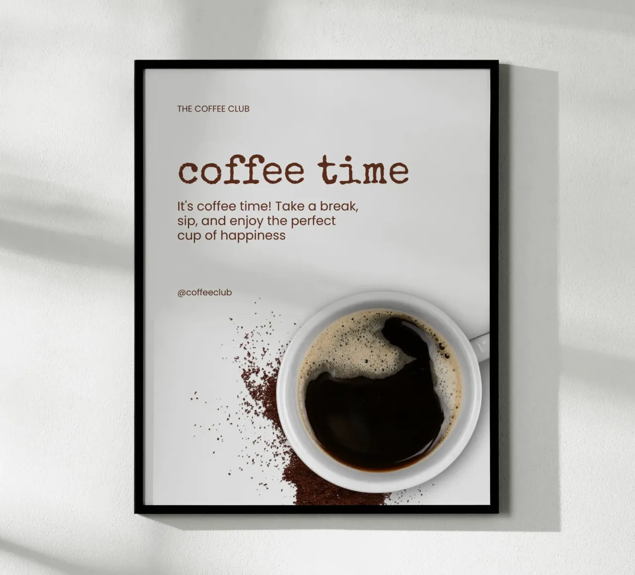 COFFEE TIME poster da COFFEE CLUB
