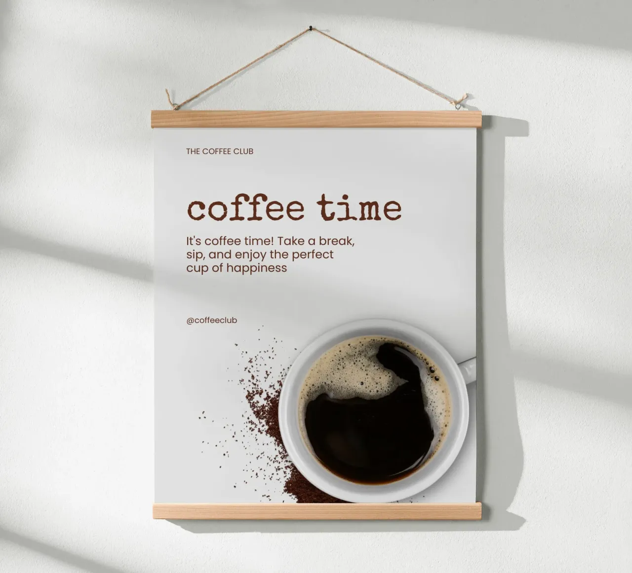 COFFEE TIME poster da COFFEE CLUB