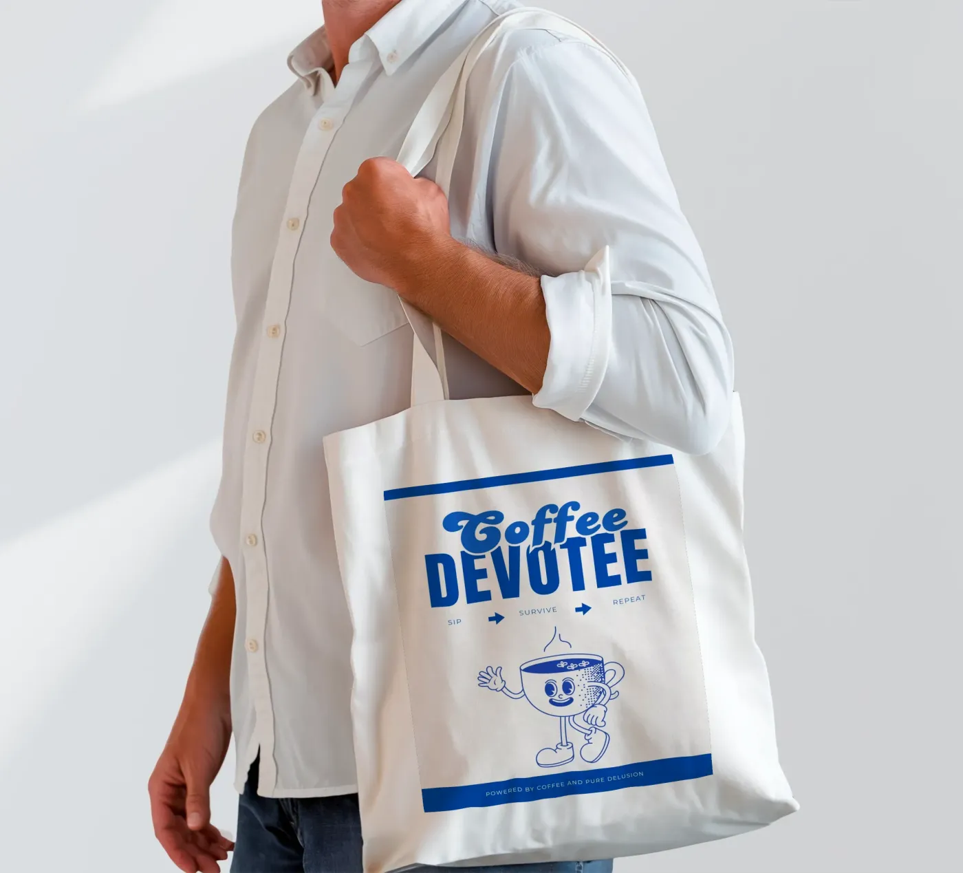 COFFEE DEVOTEE tote bag by COFFEE CLUB