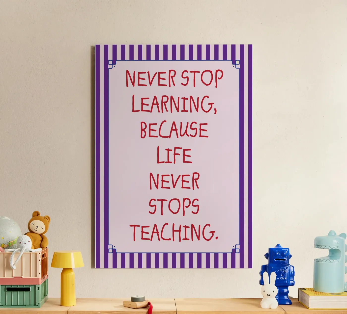 never stop learning forex plate by tanabaroo