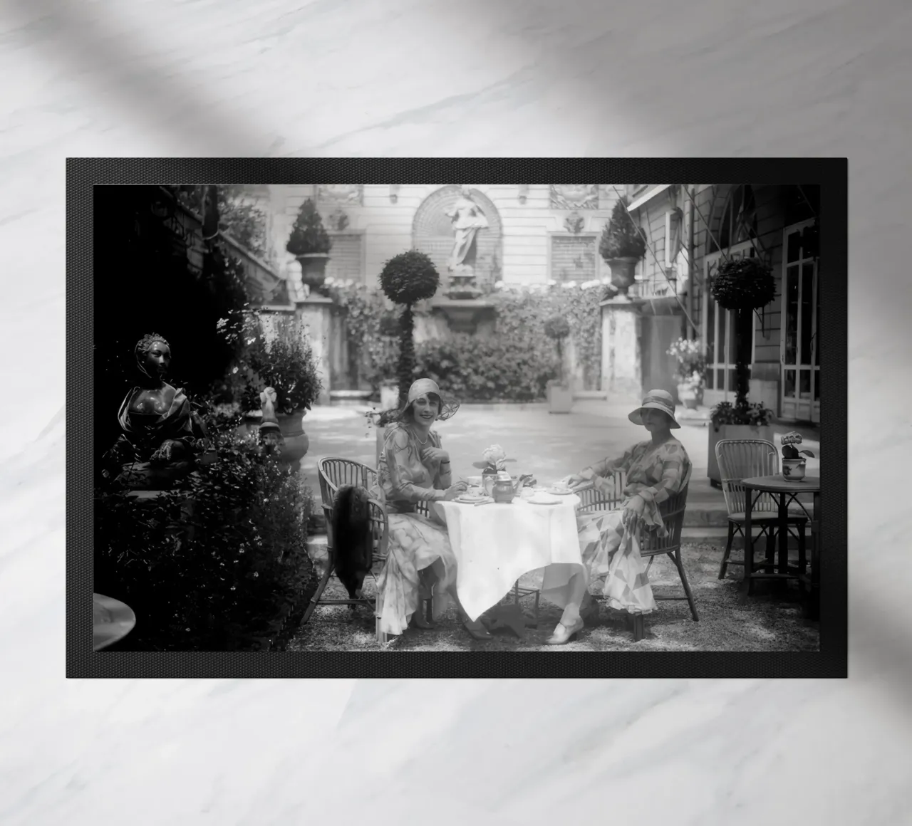 Thé model doormat by jonatan bridge