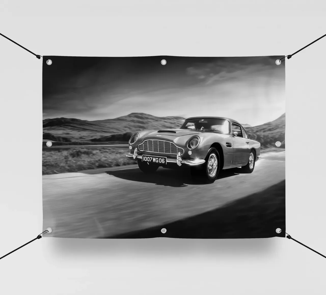 1964 Aston Martin DB5 Vantage telo in pvc da jonatan bridge