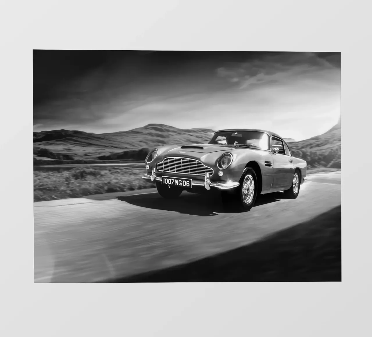 1964 Aston Martin DB5 Vantage telo in pvc da jonatan bridge