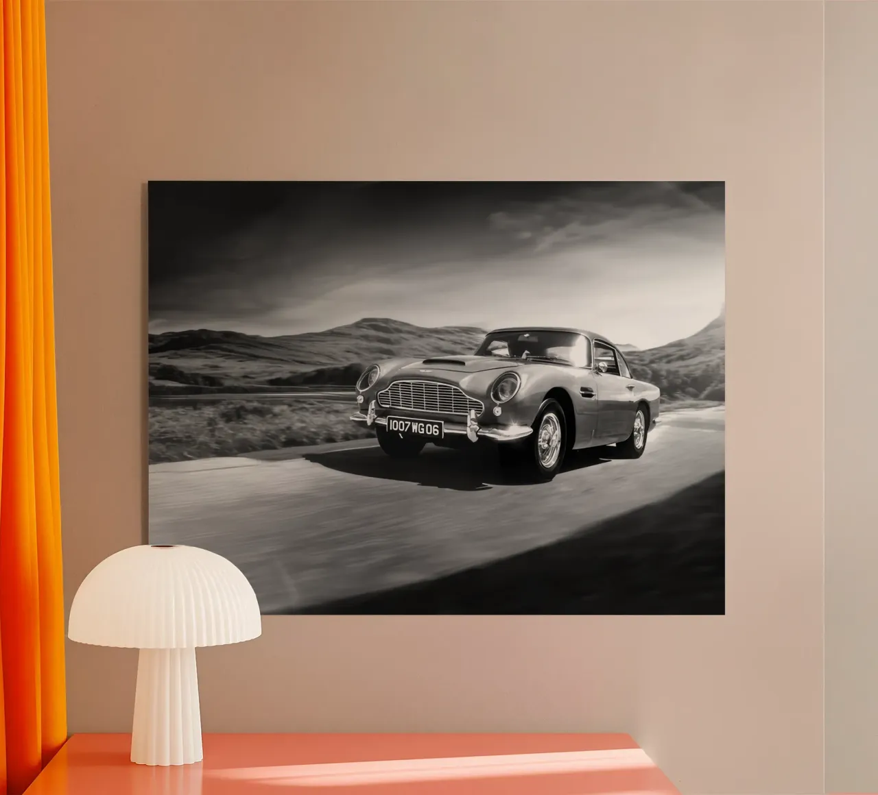 1964 Aston Martin DB5 Vantage plexiglass da jonatan bridge