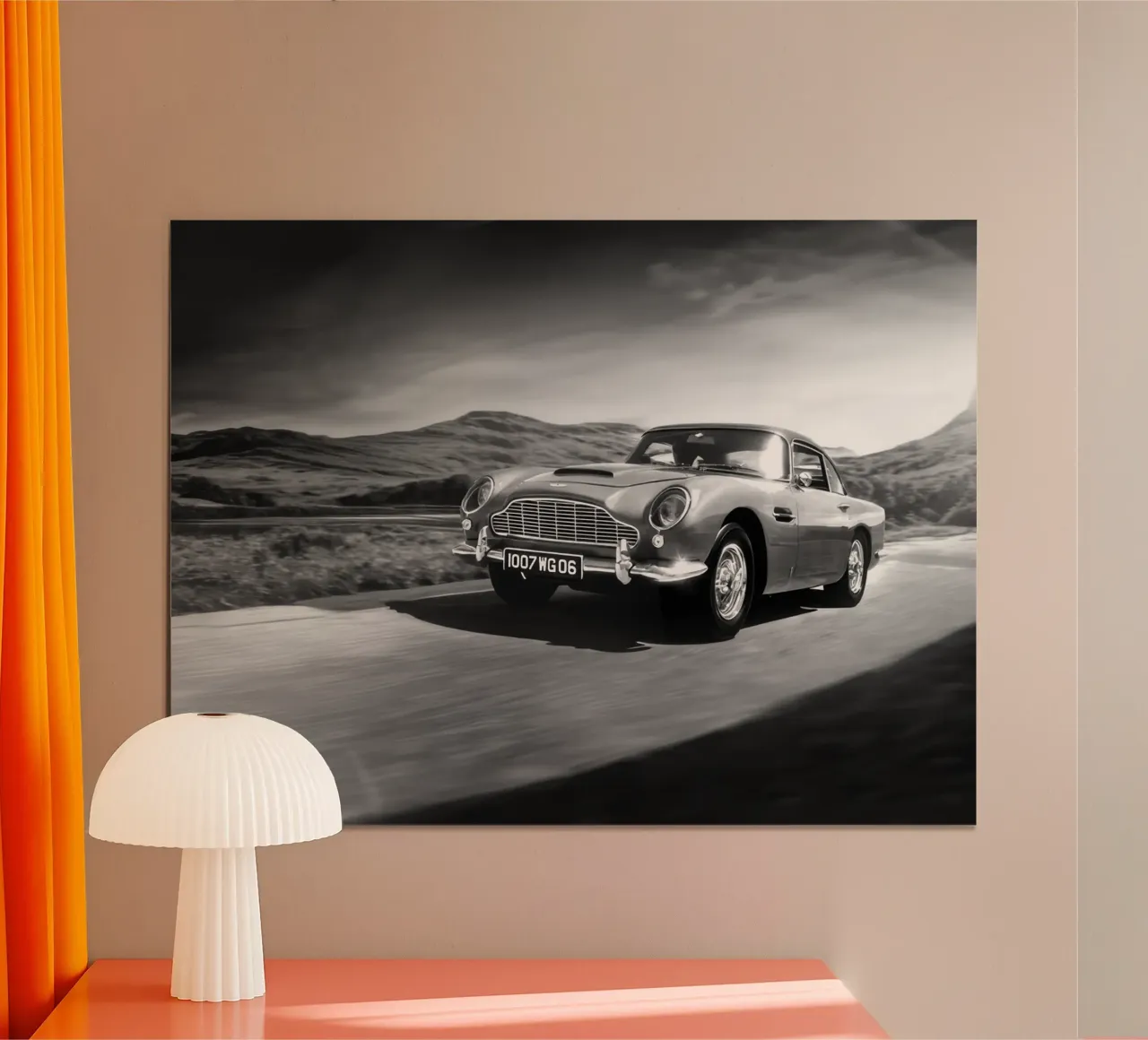 1964 Aston Martin DB5 Vantage carta hahnemühle da jonatan bridge