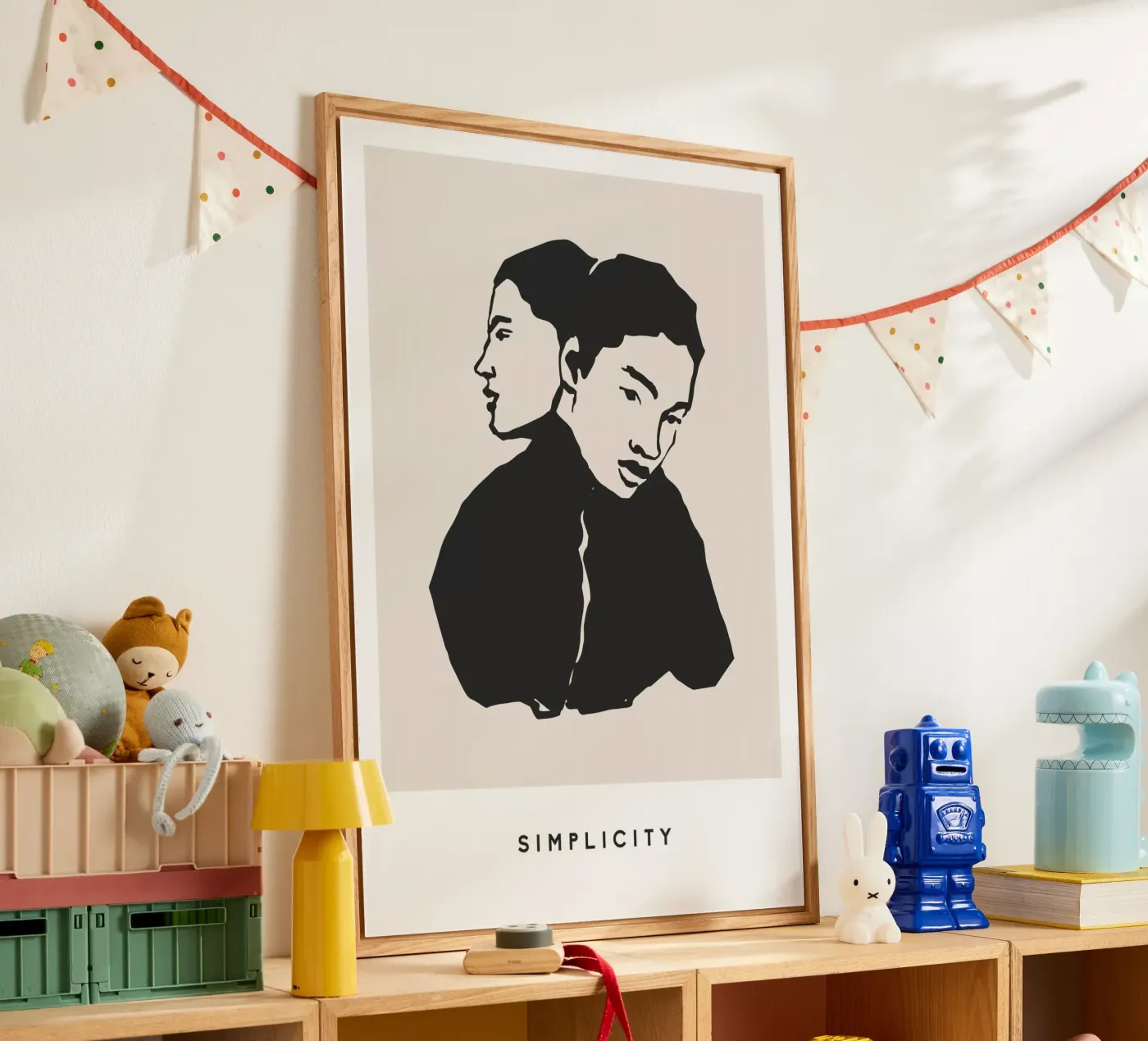 Simplicity Acryl-Glas von treechild