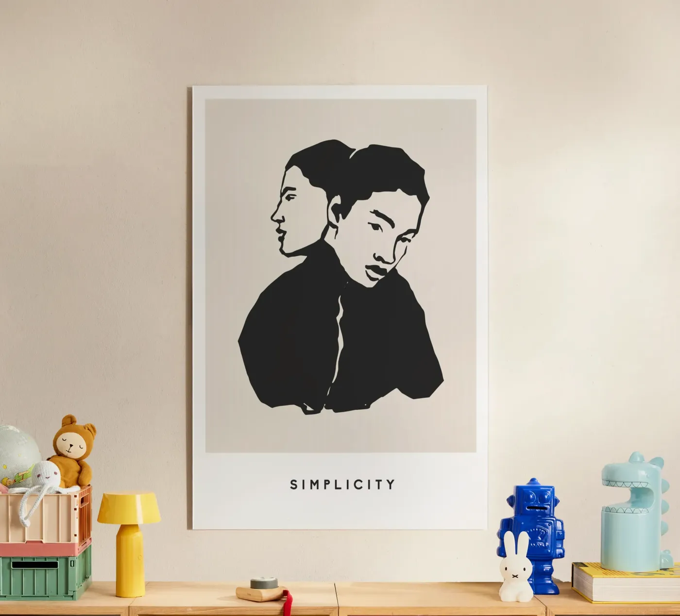 Simplicity Acryl-Glas von treechild