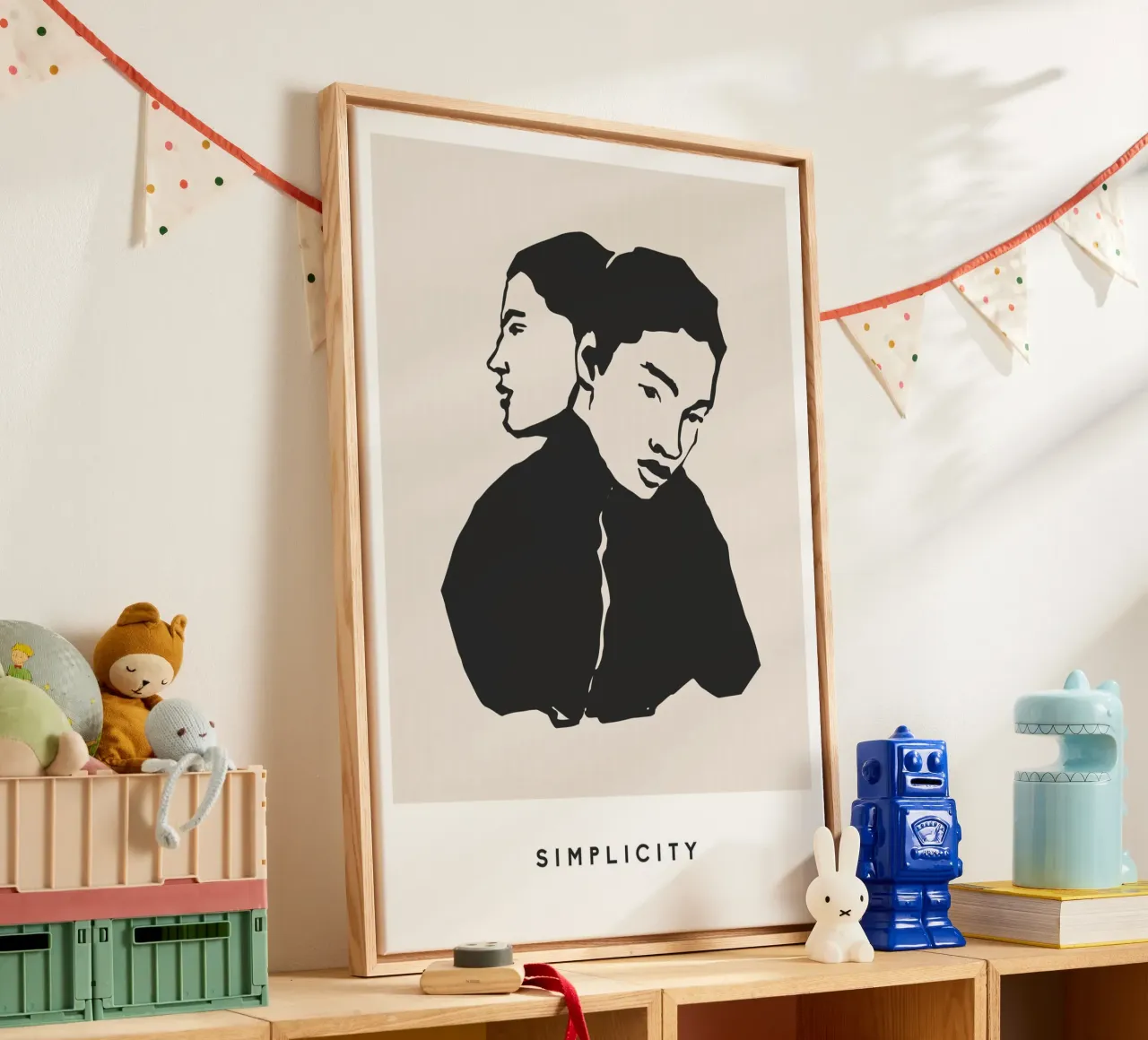 Simplicity canvas van treechild