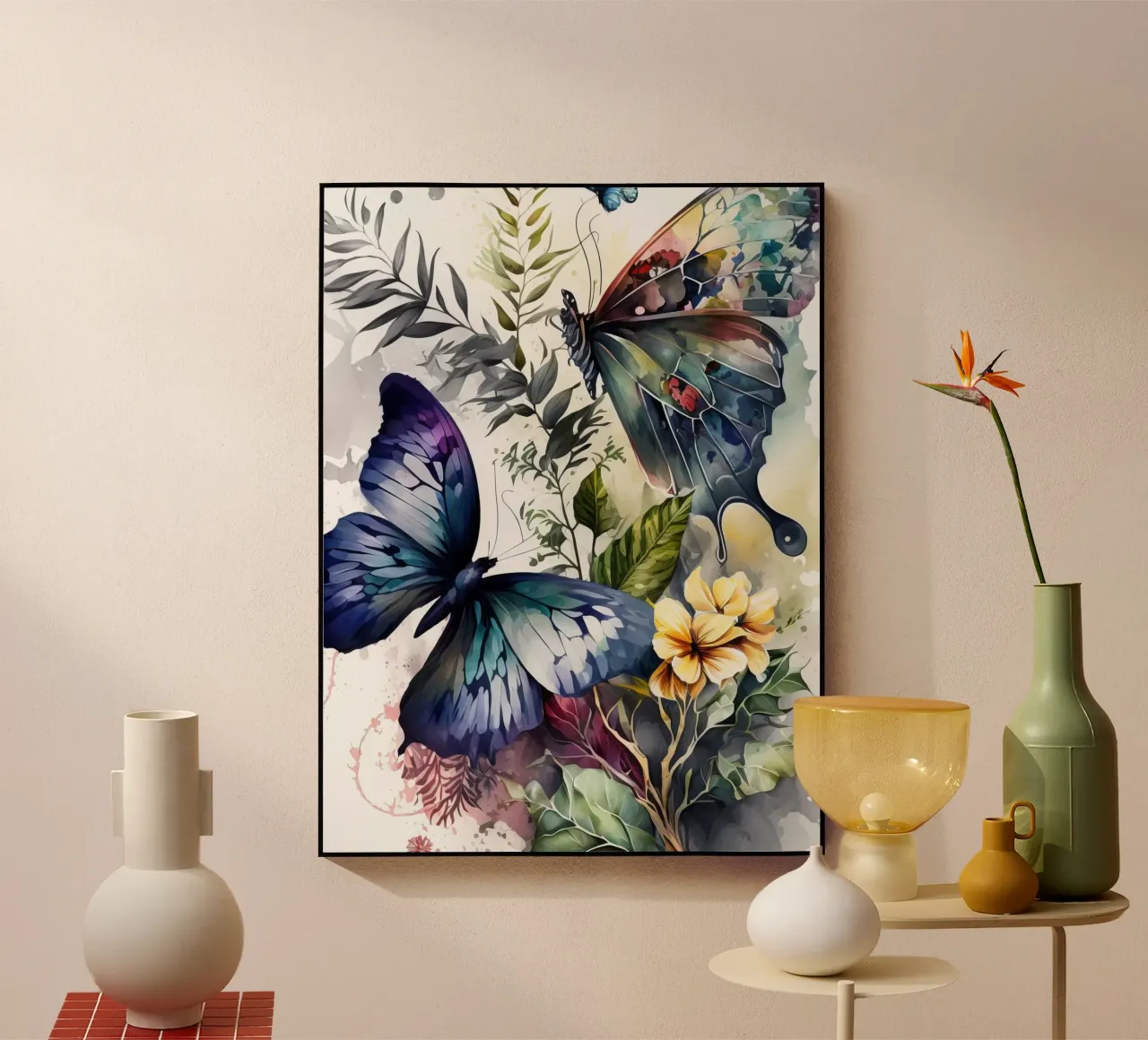 Butterflies plexiglass da Artsy Bessy