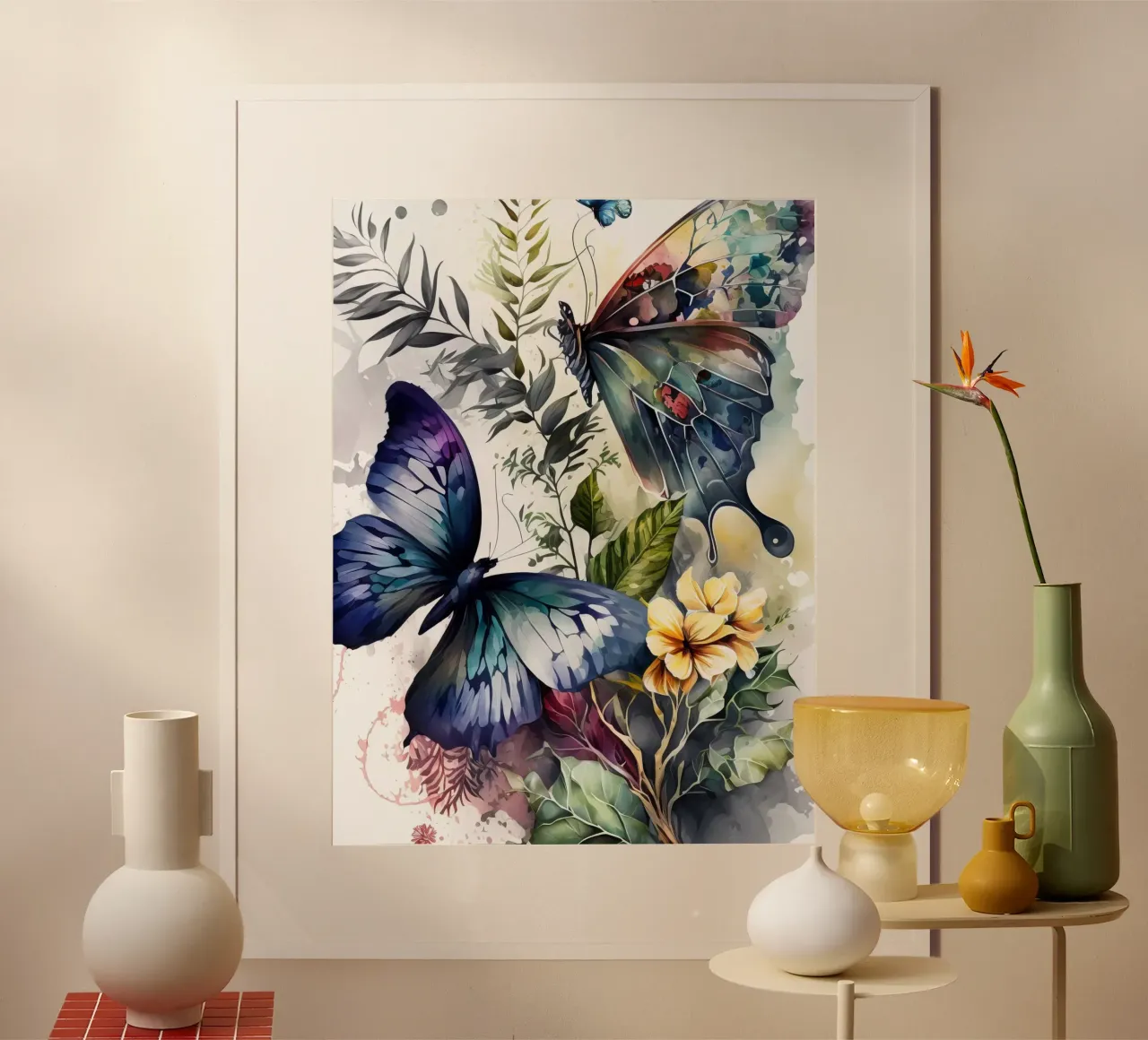 Butterflies poster da Artsy Bessy