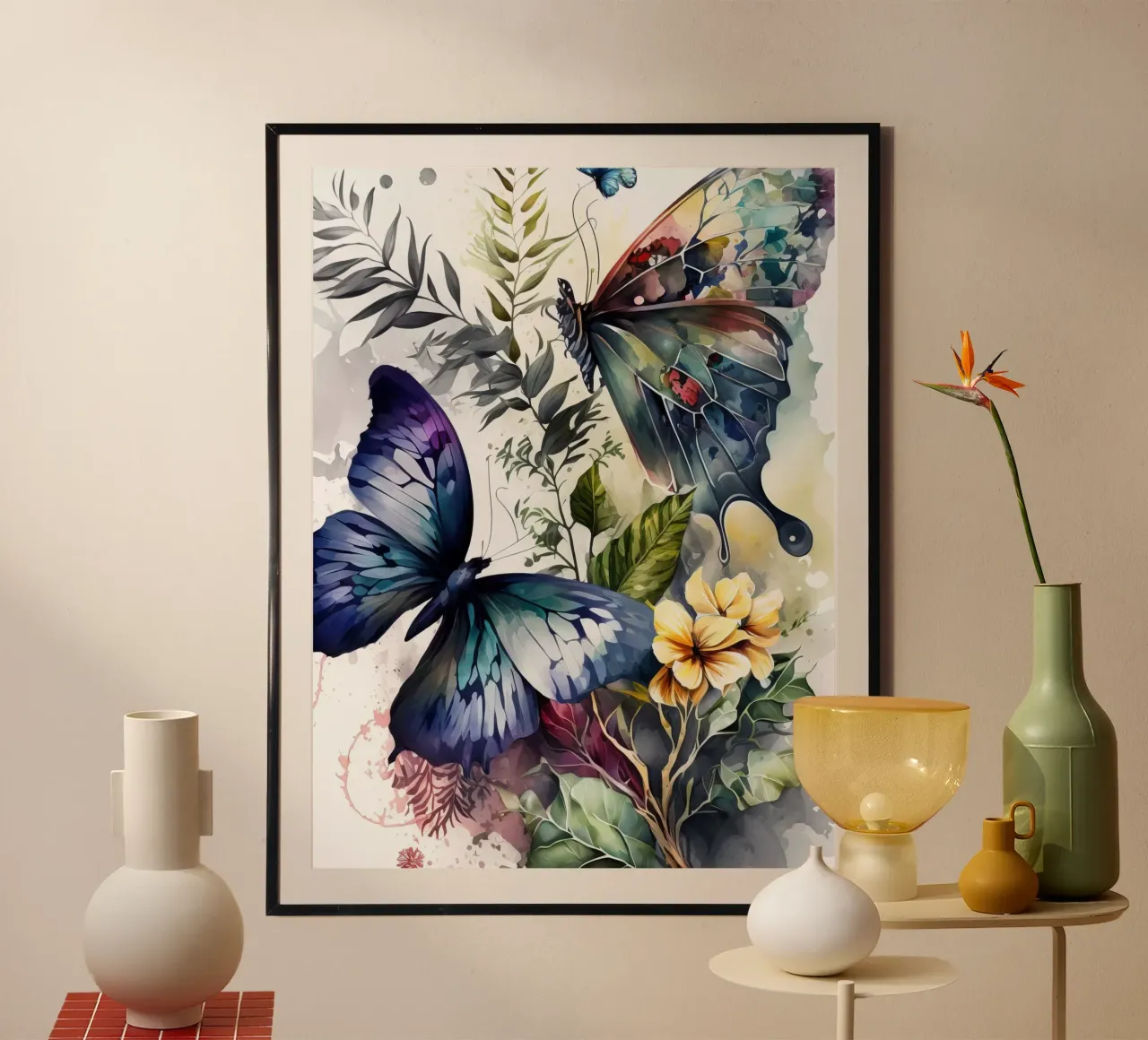 Butterflies poster da Artsy Bessy