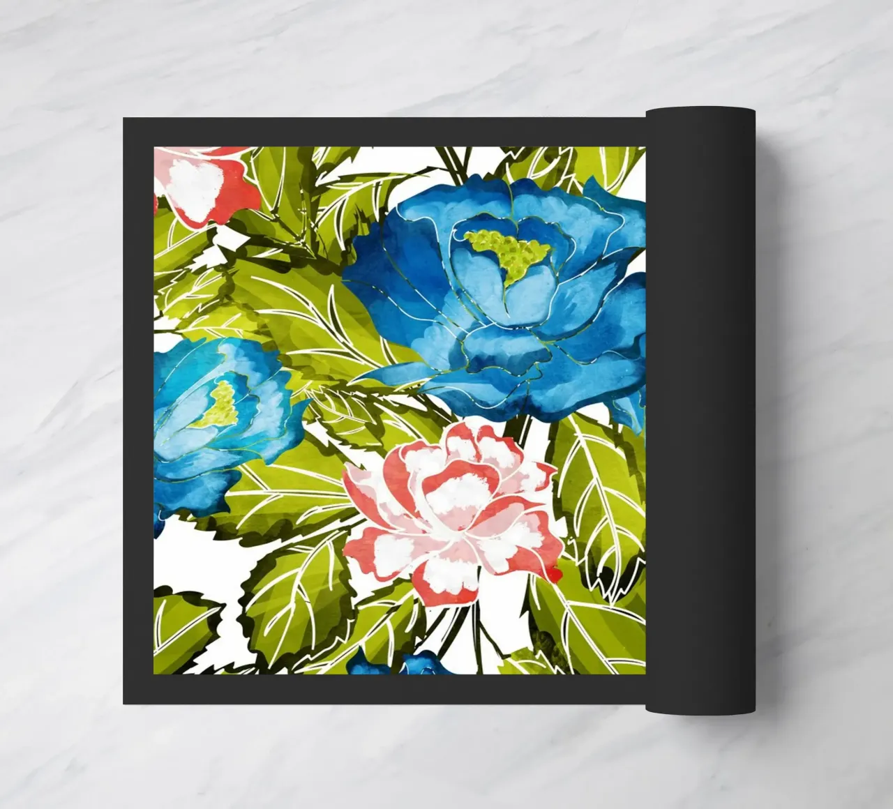 Fiore indaco zerbino da 83oranges.com