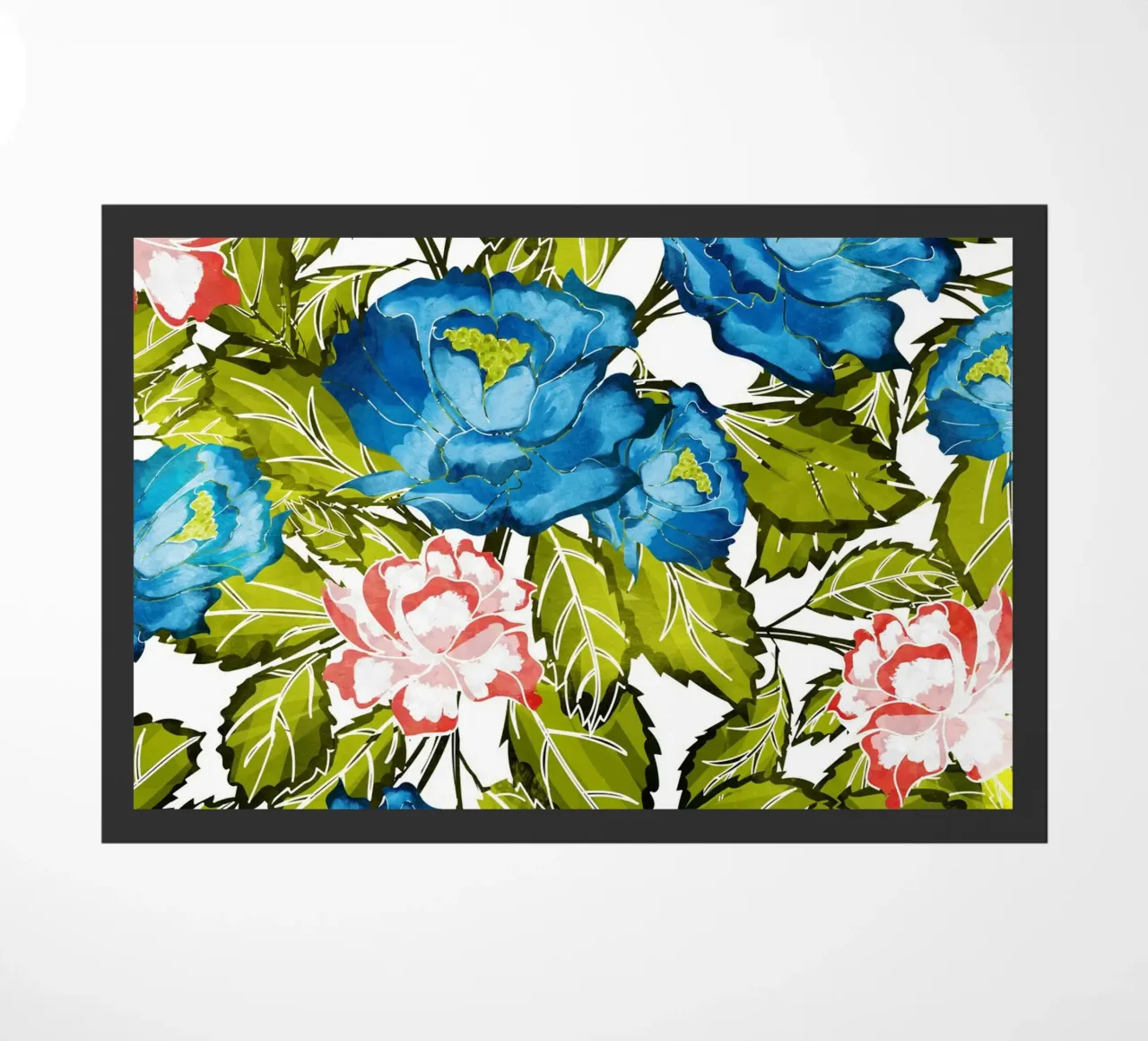 Fiore indaco zerbino da 83oranges.com