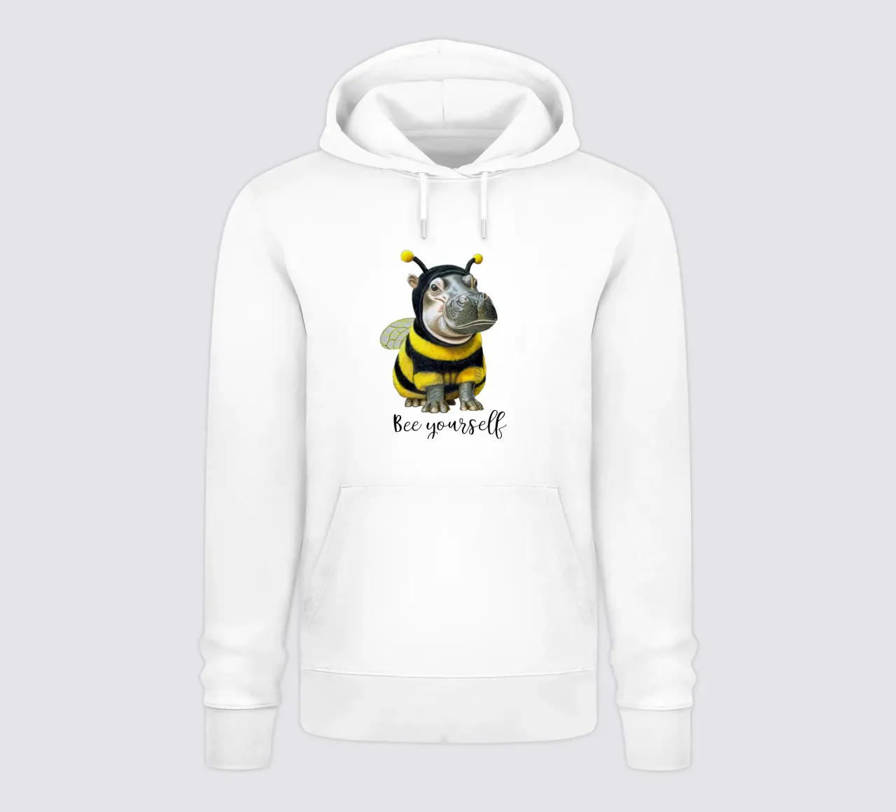 Bee Yourself felpa con cappuccio da Graphit und Farbe