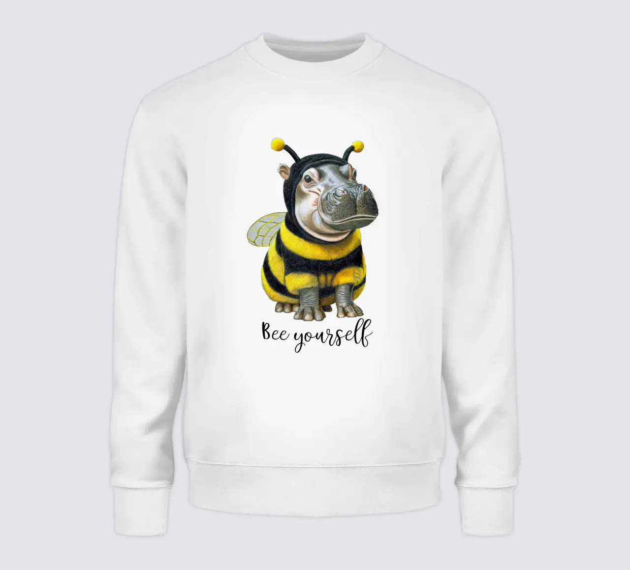 Bee Yourself sweatshirt van Graphit und Farbe