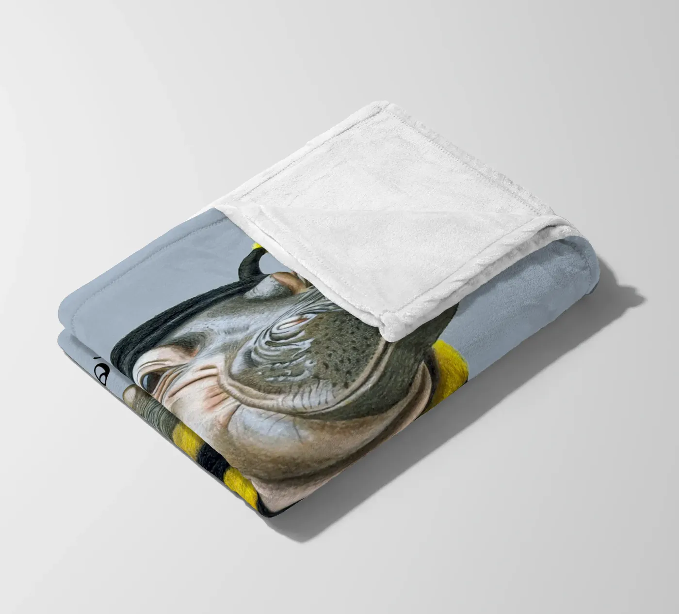 Bee Yourself Fleecedecke von Graphit und Farbe