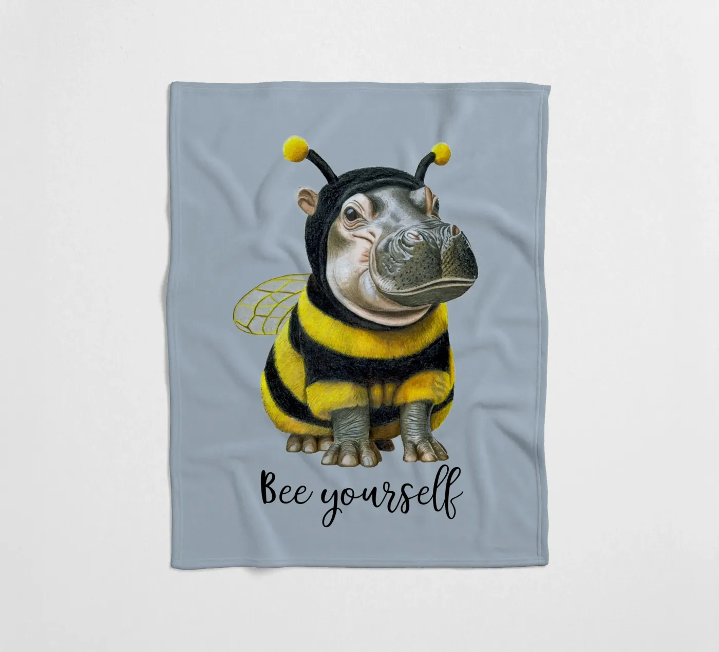 Bee Yourself fleecedeken van Graphit und Farbe