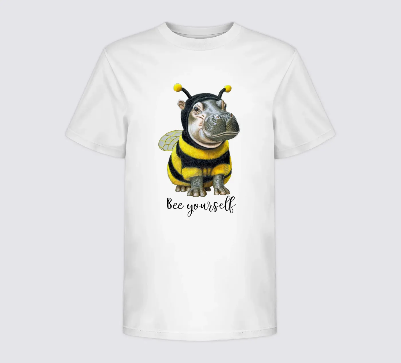 Bee Yourself kinder t-shirt van Graphit und Farbe