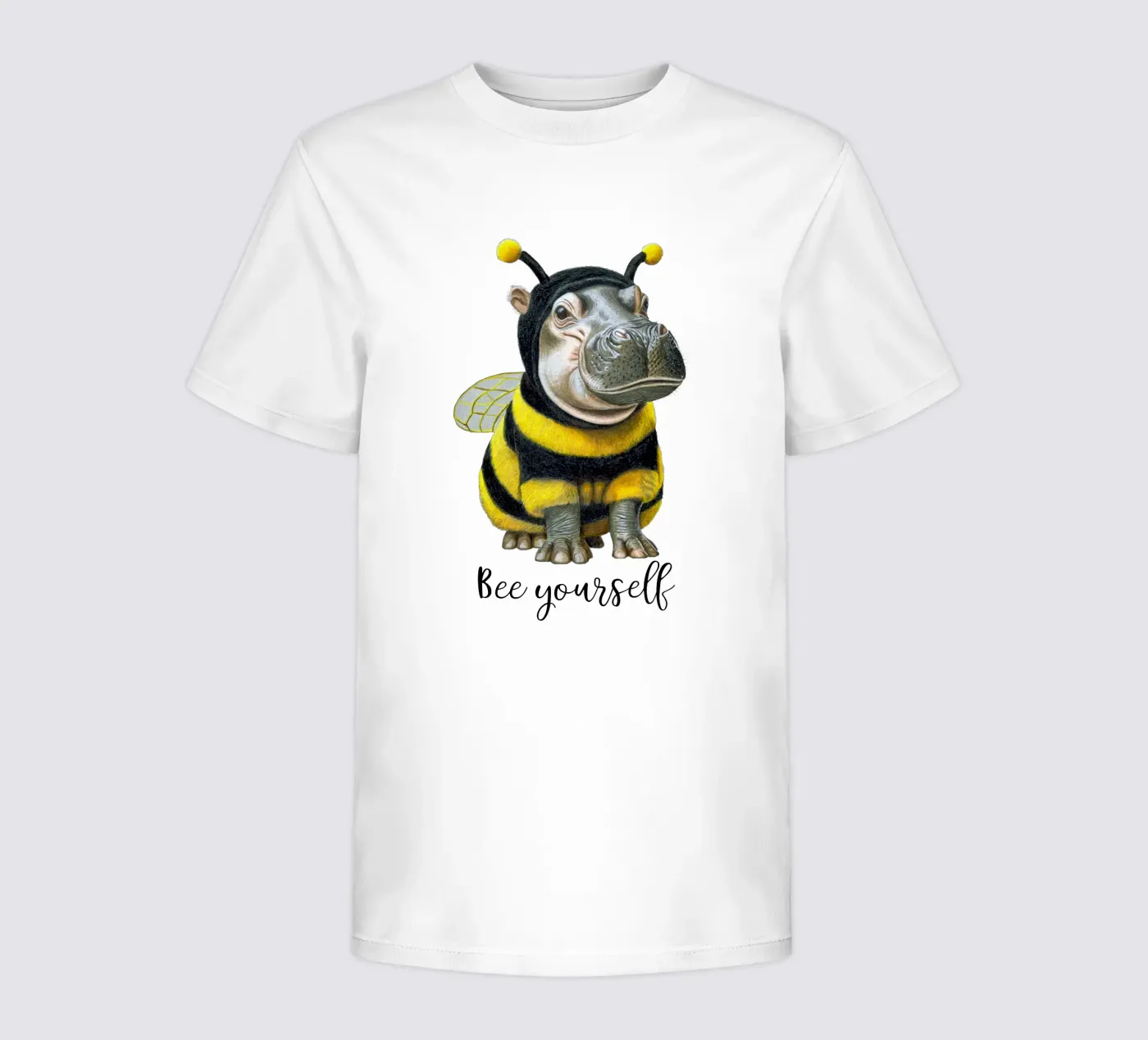 Bee Yourself kinder t-shirt van Graphit und Farbe