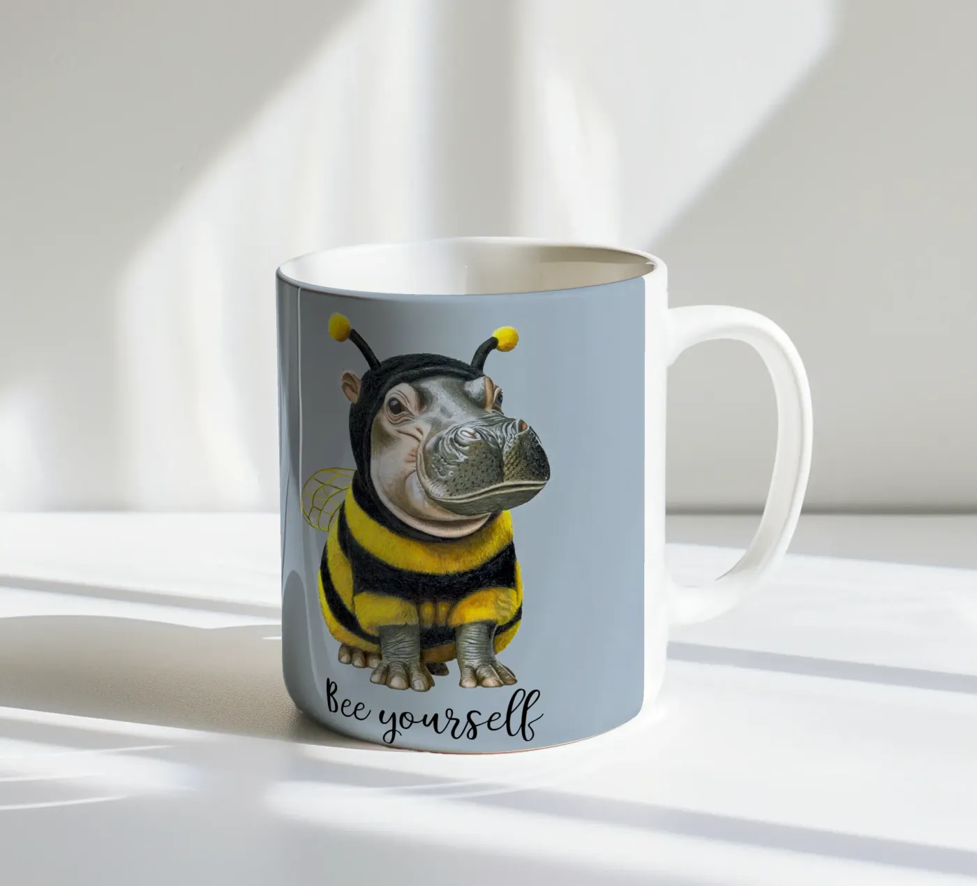 Bee Yourself ceramic mug by Graphit und Farbe