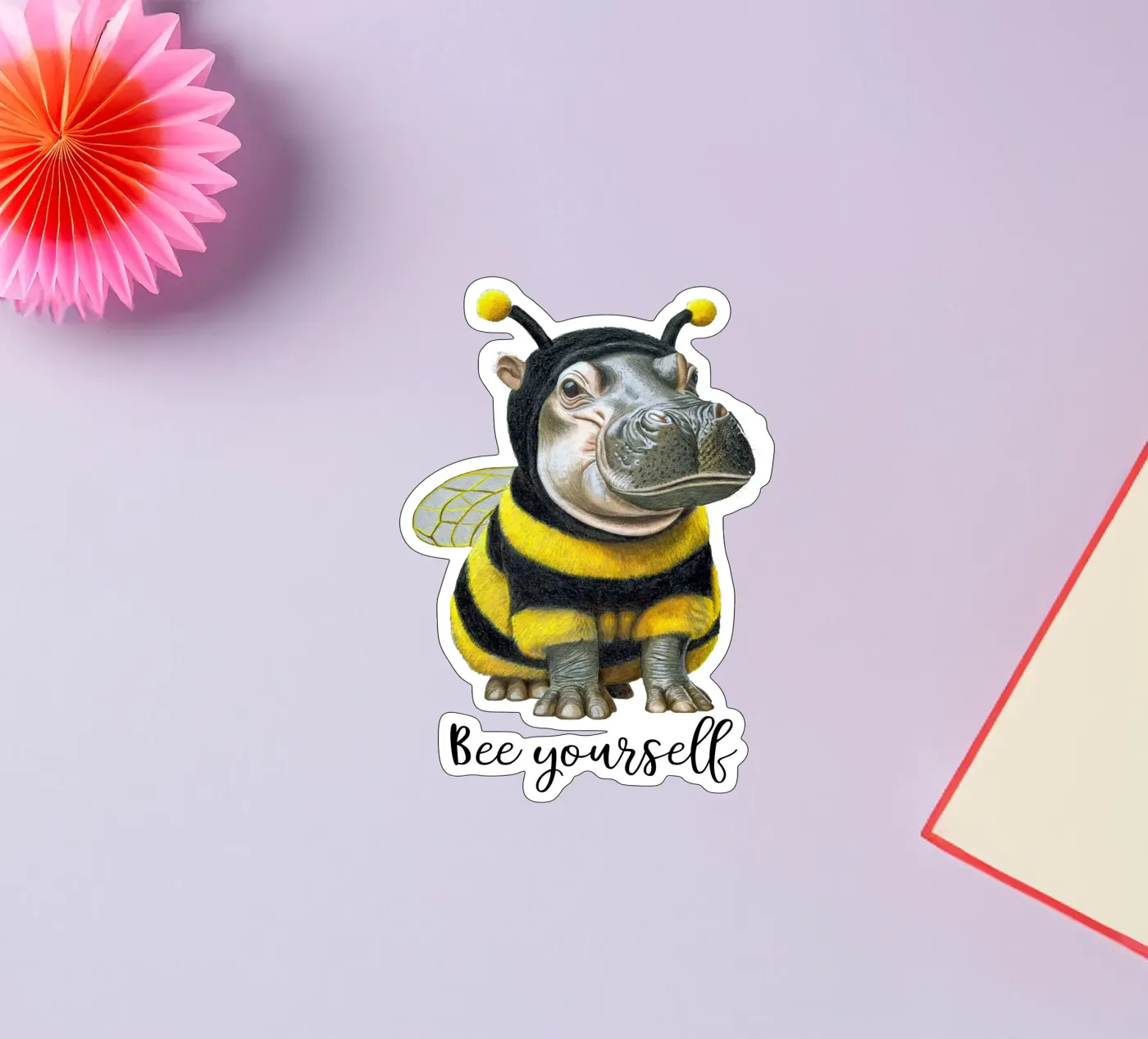 Bee Yourself sticker by Graphit und Farbe