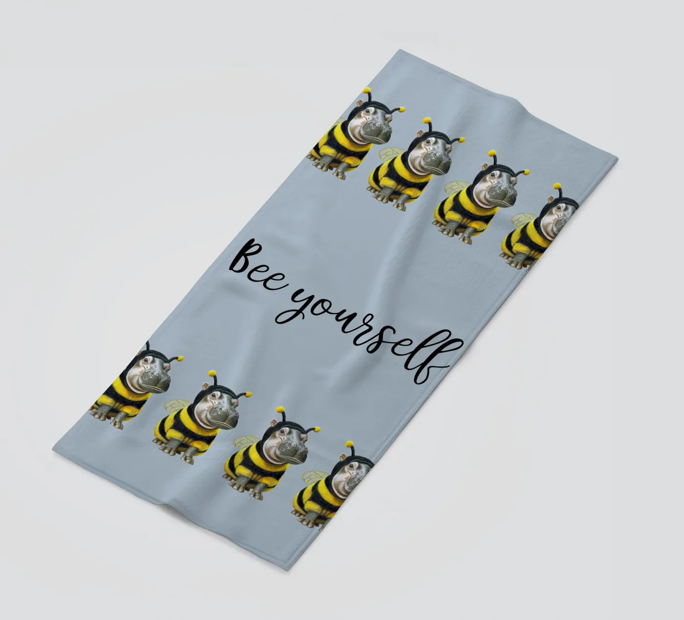 Bee Yourself telo mare da Graphit und Farbe