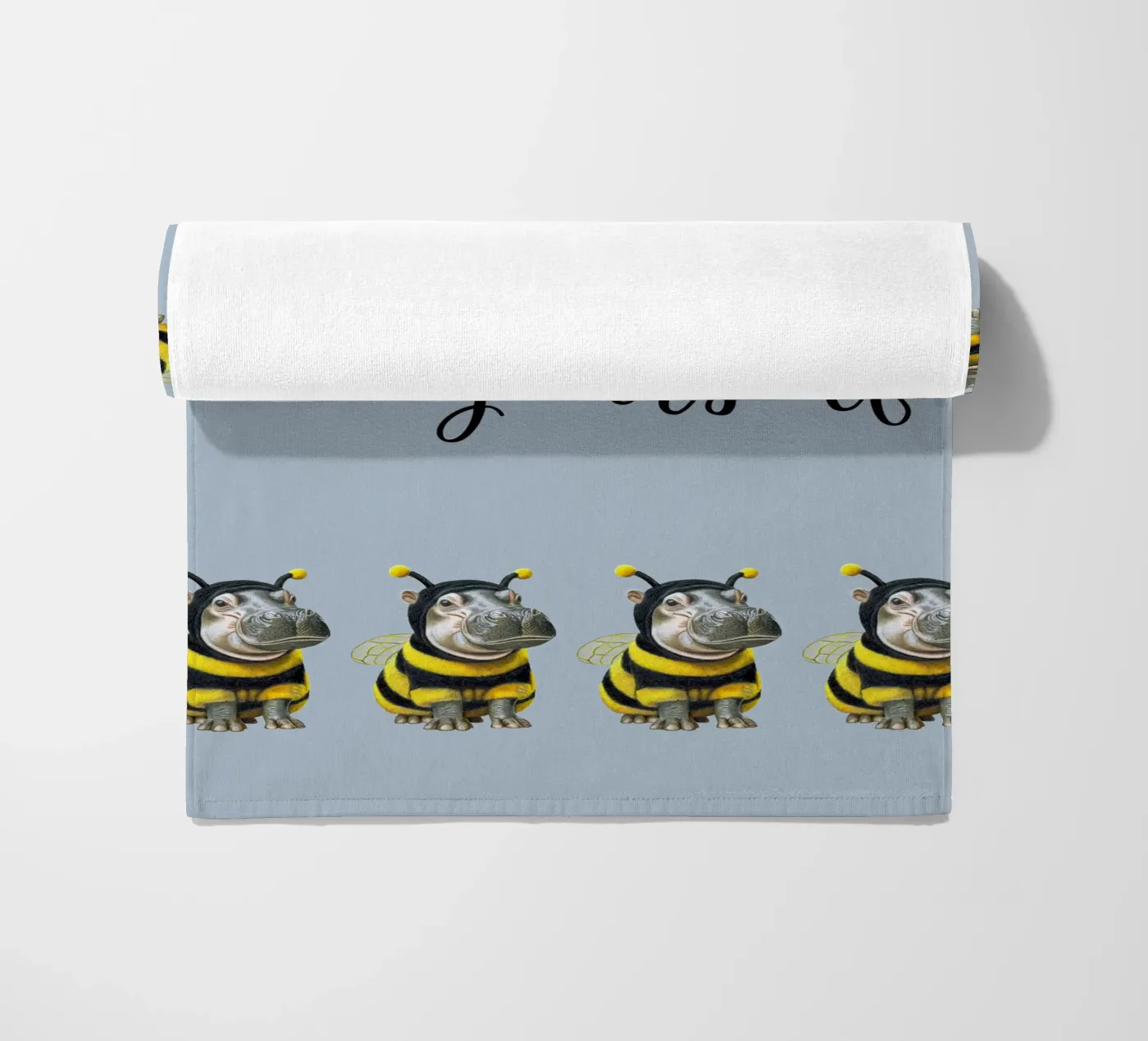 Bee Yourself telo mare da Graphit und Farbe