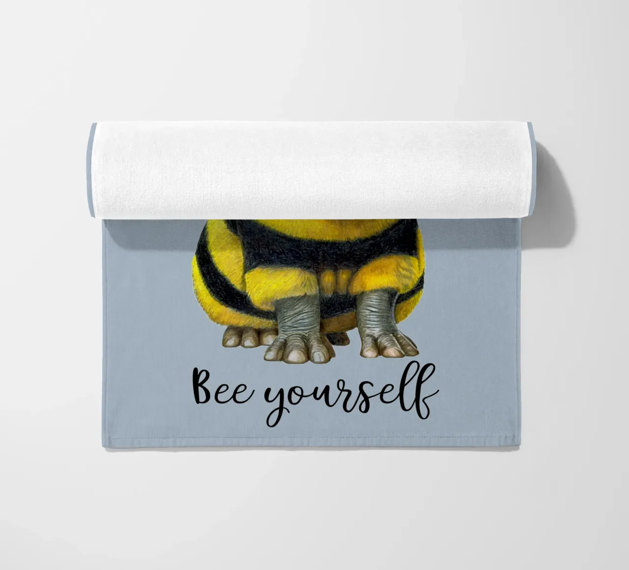 Bee Yourself telo mare da Graphit und Farbe