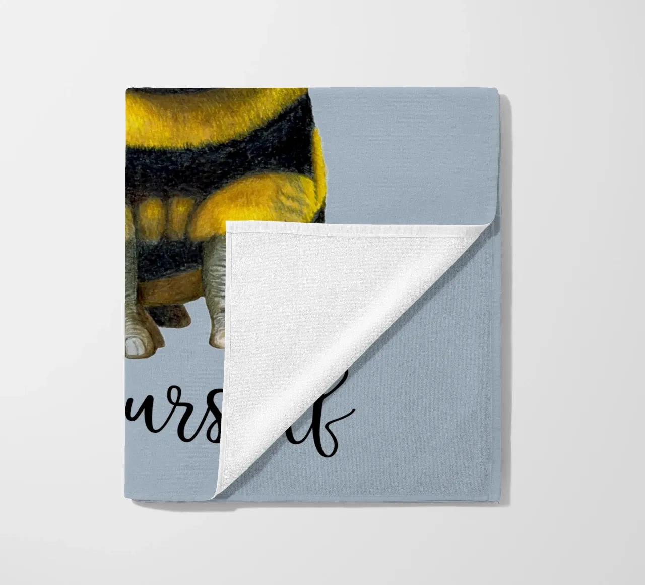 Bee Yourself telo mare da Graphit und Farbe