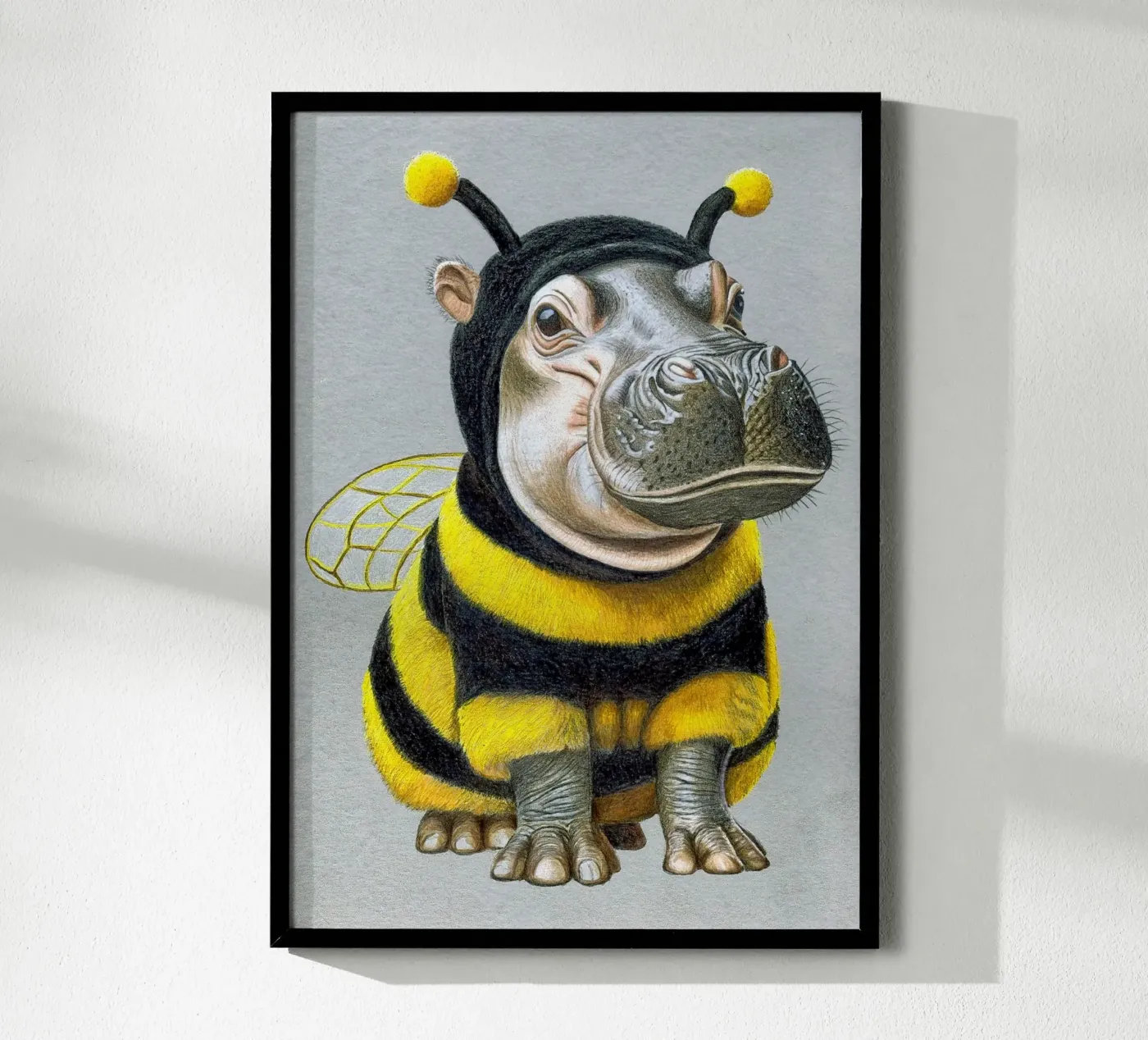 Bee Yourself poster by Graphit und Farbe
