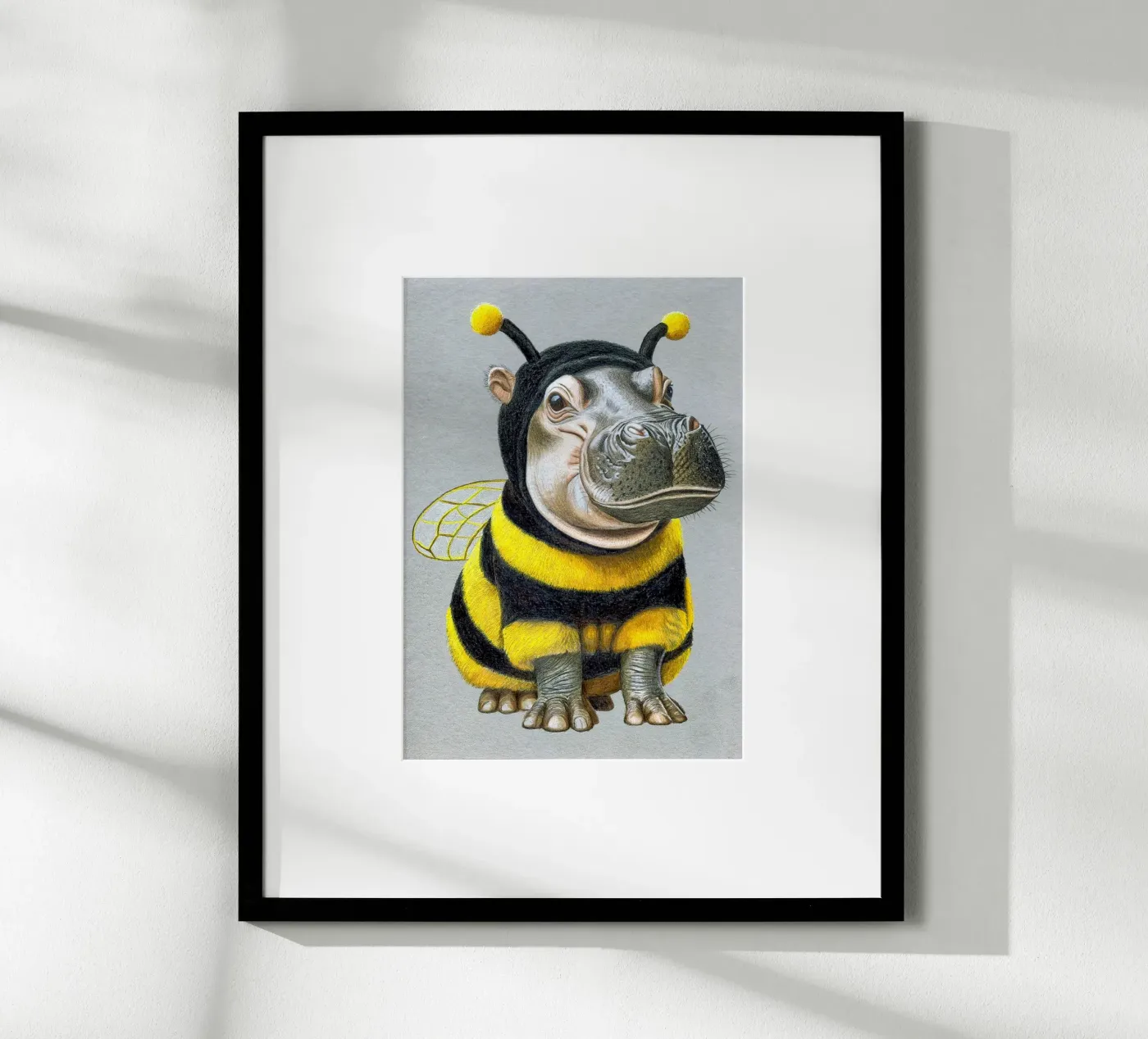 Bee Yourself poster by Graphit und Farbe