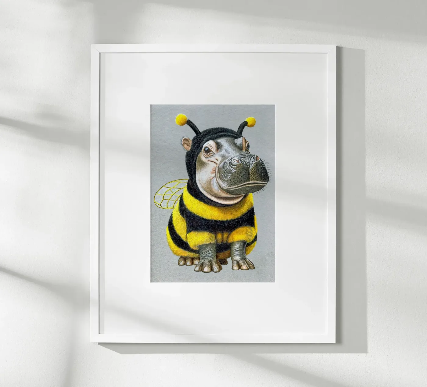 Bee Yourself poster de Graphit und Farbe