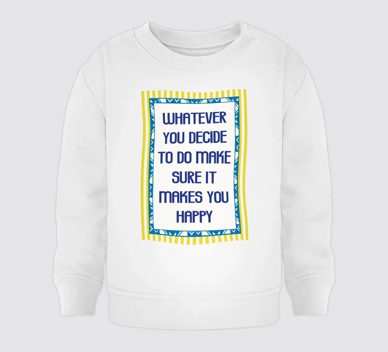 sicuramente vi renderà felici felpa neonato da tanabaroo