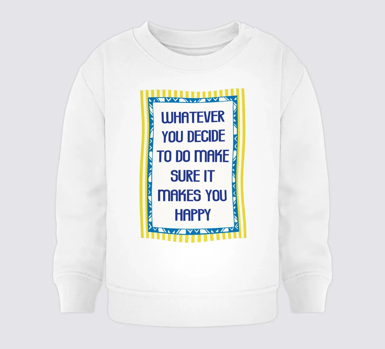 sicuramente vi renderà felici felpa neonato da tanabaroo