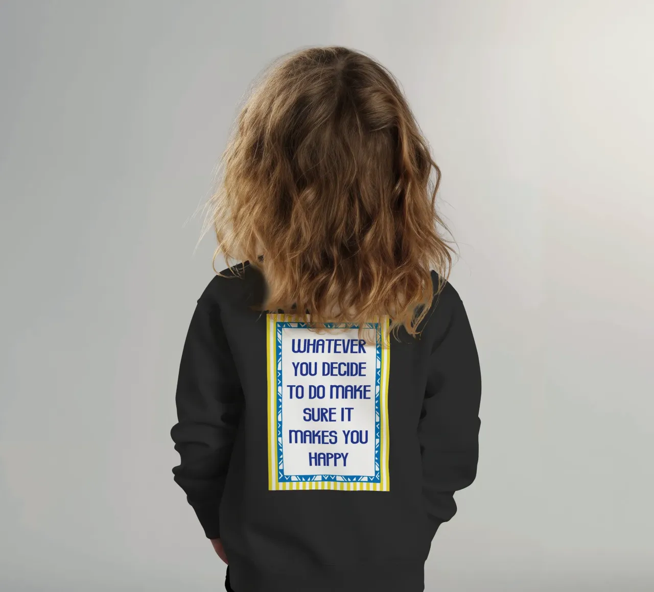 sicuramente vi renderà felici felpa bambino da tanabaroo