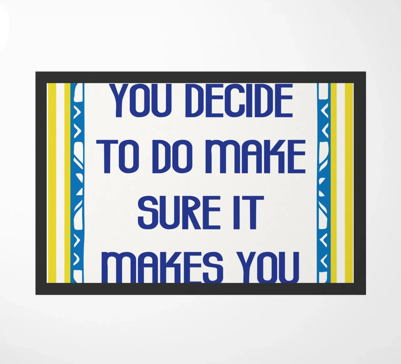 sicuramente vi renderà felici zerbino da tanabaroo