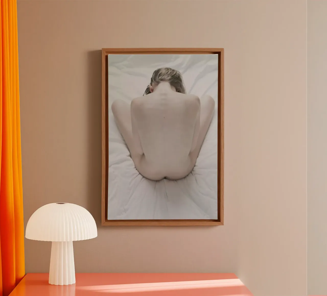 The Silkmoth 1 tela con Cornice a cassetta da Paul Aidan Perry