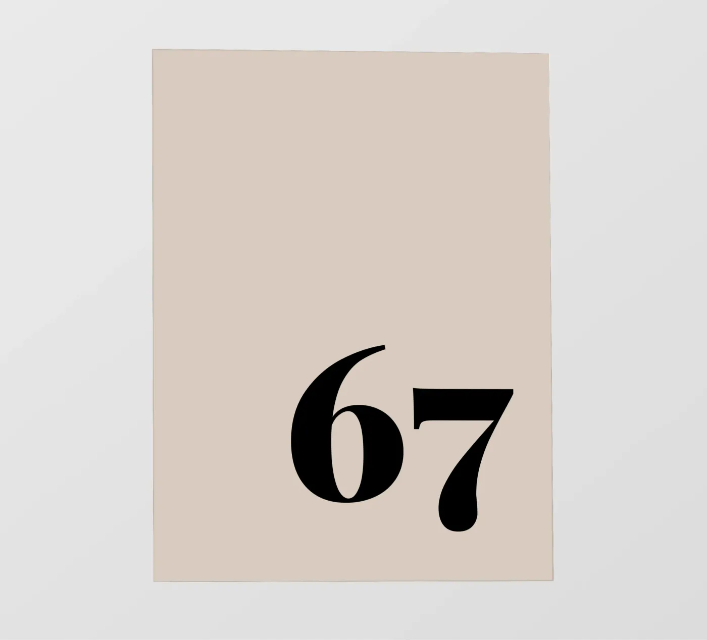67 fotobehang van Simple