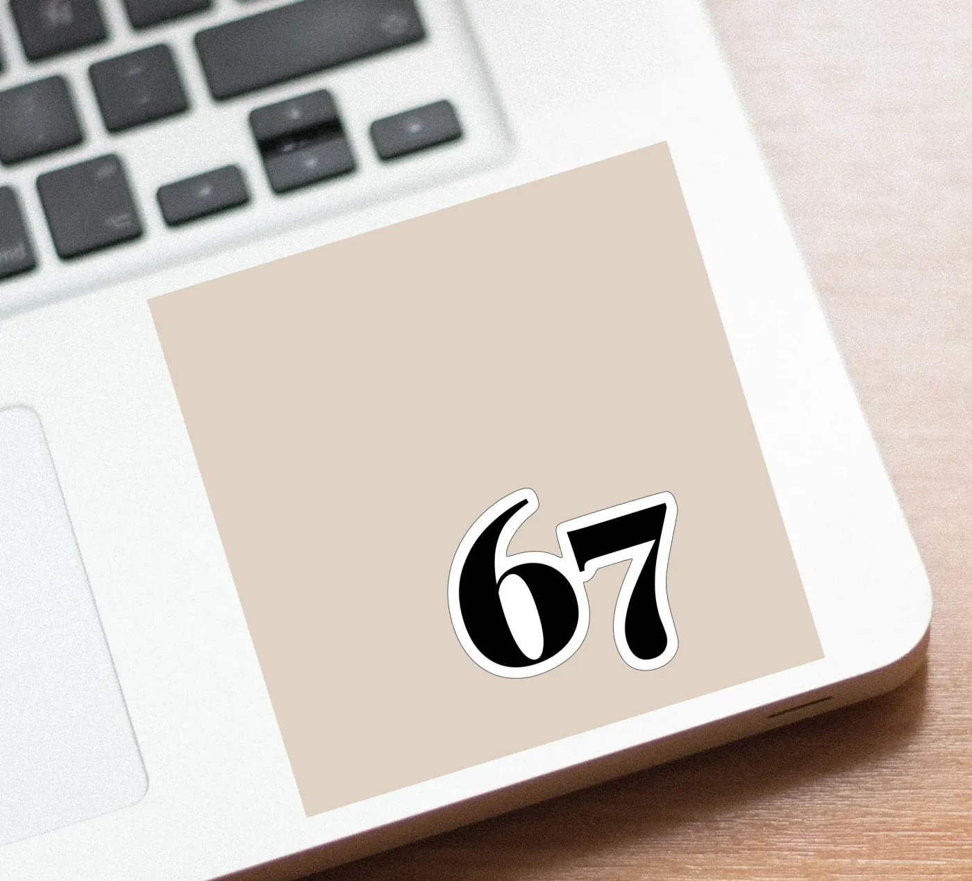 67 sticker by Simple