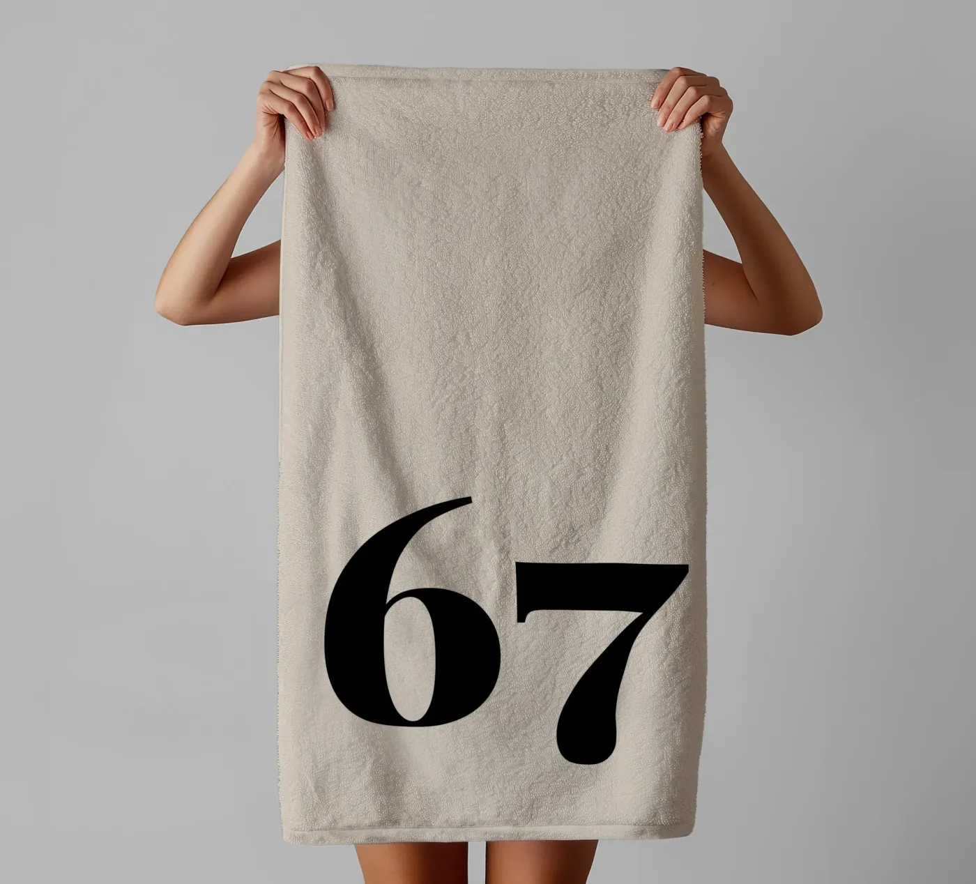 67 badhanddoek van Simple