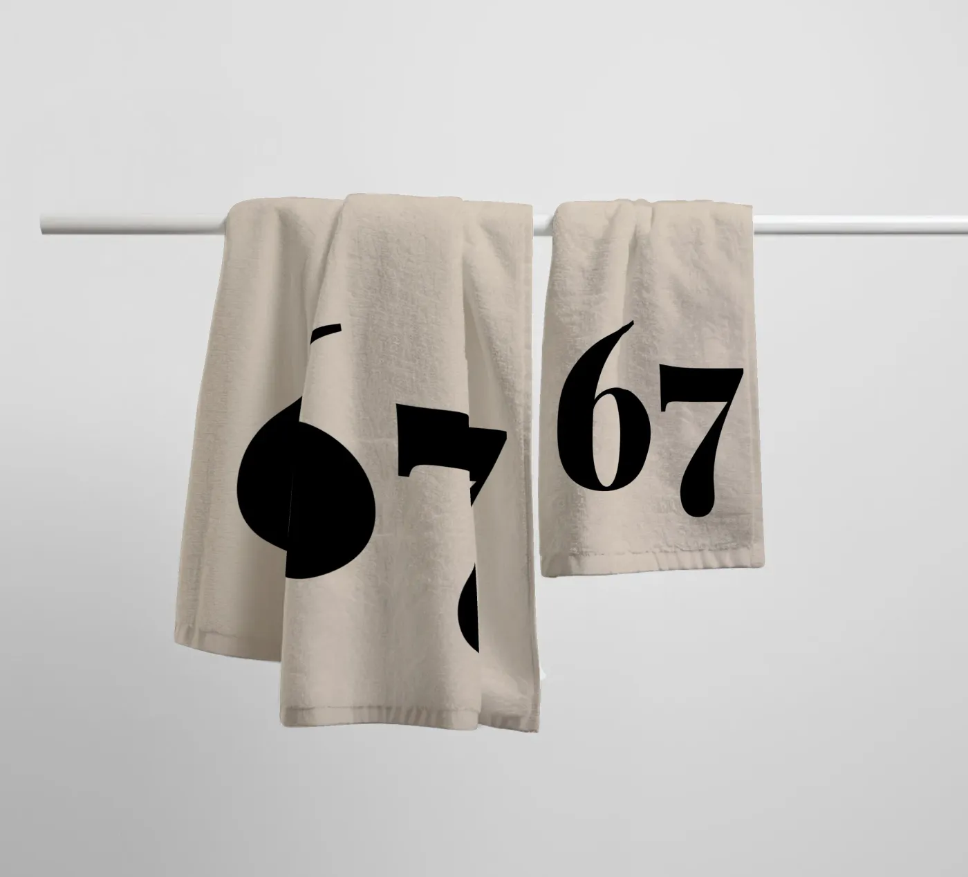 67 badhanddoek van Simple