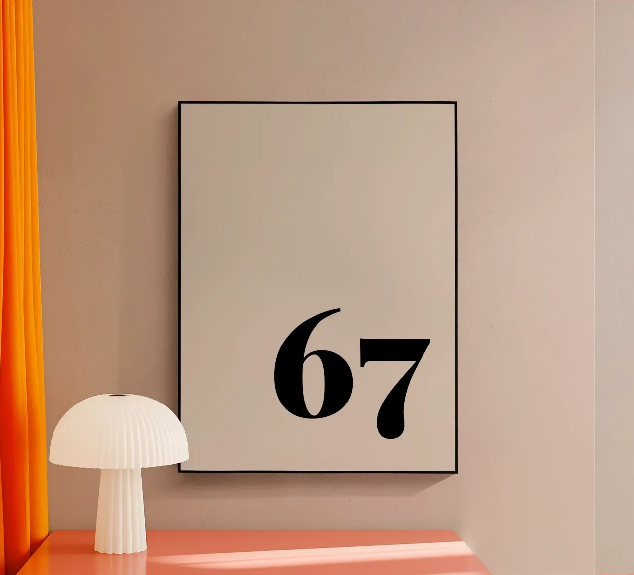 67 acrylic glass by Simple