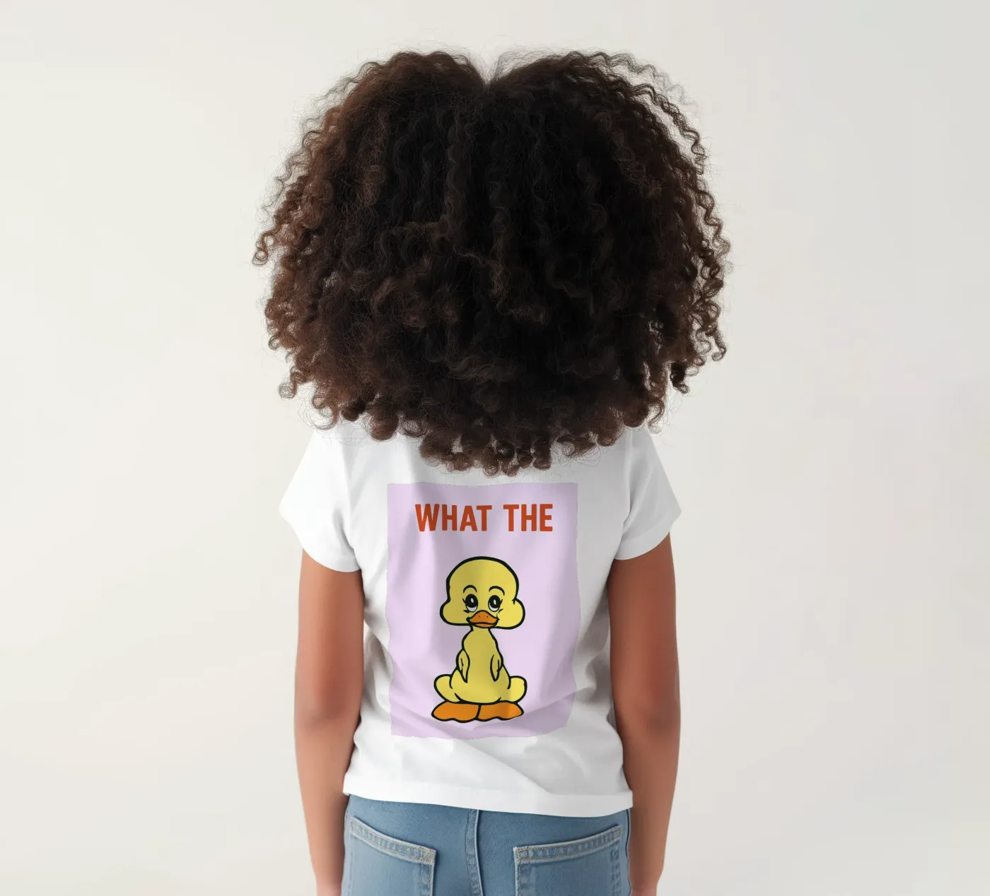 wat de eend kinder t-shirt van tanabaroo
