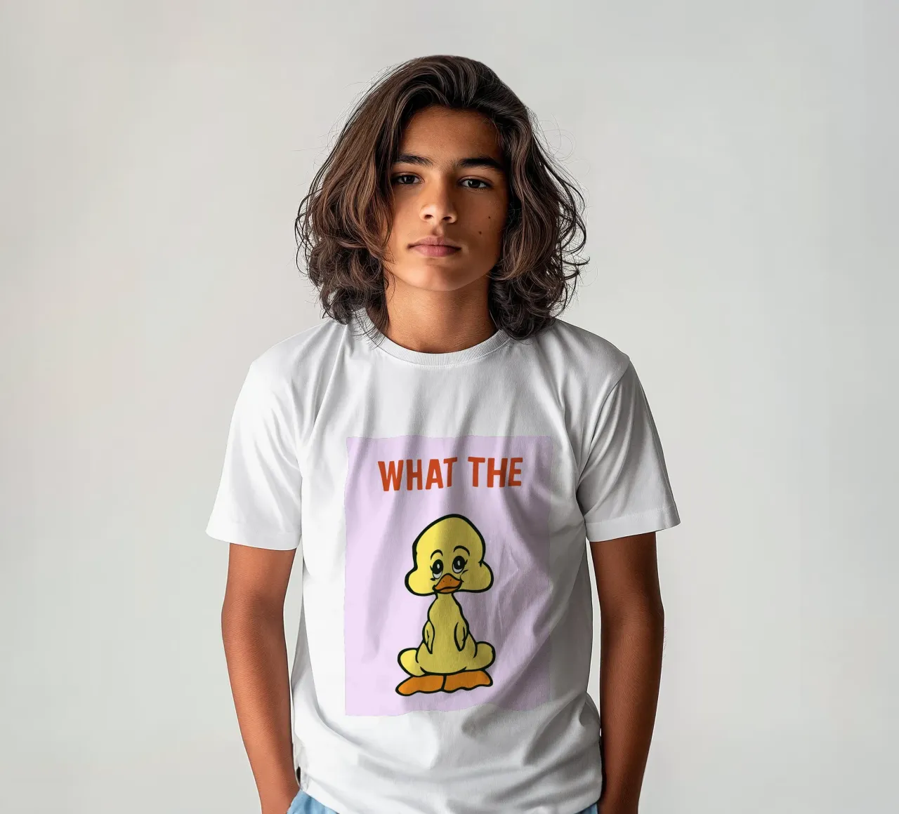 wat de eend kinder t-shirt van tanabaroo