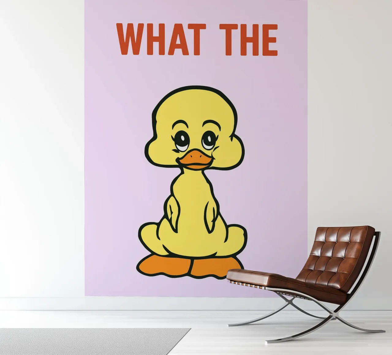 wat de eend fotobehang van tanabaroo