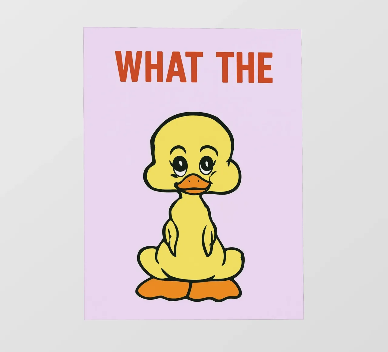 wat de eend fotobehang van tanabaroo